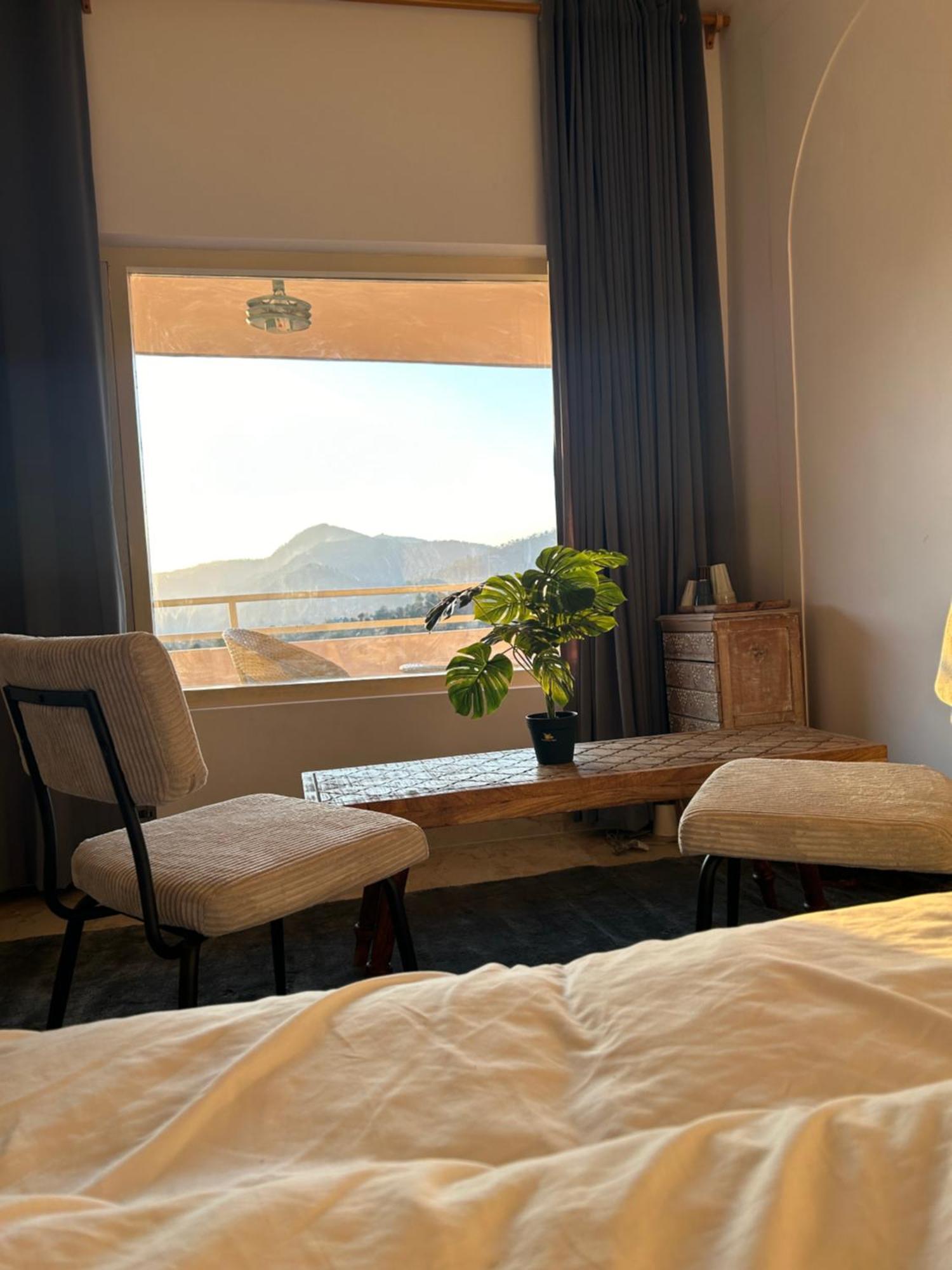 Nazaara -Thhpsociety - Mukteshwar - Witness The View From Your Bed Exterior foto